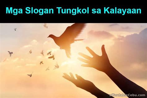 slogan tungkol sa katarungan|Slogan examples tungkol sa kalayaan ng tao. .